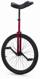 TORKER LX Unistar 24 Unicycle Bike Bicycle w/ Stand   Red Black   NEW 