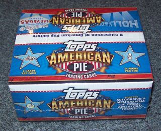 2011 TOPPS AMERICAN PIE TRADING CARD BOX 24 PACKS / SEALED! POP 
