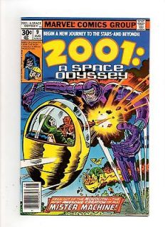 2001 A Space Odyssey #9 Jack Kirby 2nd App. Mr. Machine Man Marvel 