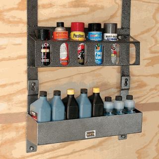 New Lubrication Rack and Bin for Enclosed Trailer