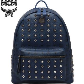 MCM Stark Navy Backpack Large12AW Version Expected  Price 