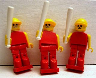 10 Lego Baseball Player Old Gumball Minifig Vending Toy