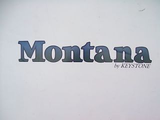 RV Car Boat Trailer Camper Grapic Decals Montana