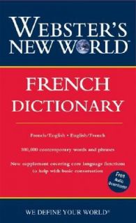 Websters New World French Dictionary French/English E