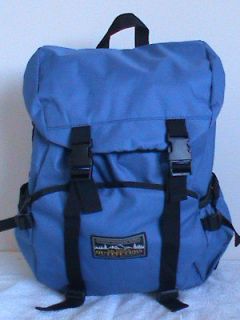   EAGLE OUTFITTERS BACKPACK TRAVEL BOOK BAG ROYAL BLUE BLACK MESH NEW