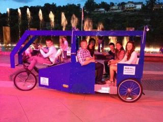 Bicycle Rickshaw Pedicab pedal car motorbike