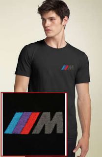 BMW M EMBROIDERED Car M3 T Shirt Black NEW & ALL SIZES