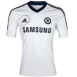 Mens Chelsea FC Training Top Jersey Shirt   Size S M L XL XXL   White