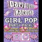 Party Tyme Karaoke Girl Pop Party Pack, Vol. 2 CD G ECD by Sybersound 