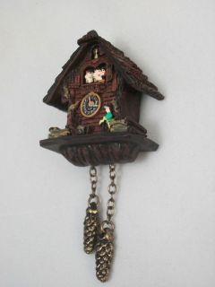   Forest Cuckoo Clock 1.399/8 miniature dollhouse furniture 1/12 scale
