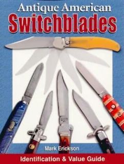 Vintage Switchblade Knife $ Book Schrade Shapleigh Case