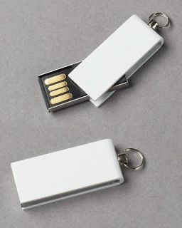 Premium Mini White Swivel USB Flash Memory Drive(Stick/Pen/Thumb) 32GB