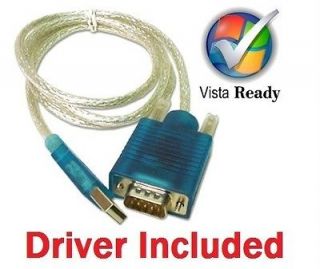 Serial RS232 to USB Converter Adapter programming cable to COM port 