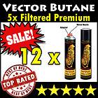 Vector Butane Filtered 5x Lighter Gas Signature 6 cans