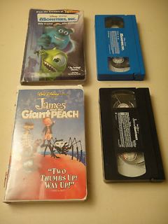 monsters inc vhs in VHS Tapes