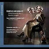 Darius Milhaud Viola Concerto No. 1 Quatre Visages by Susanne van Els 