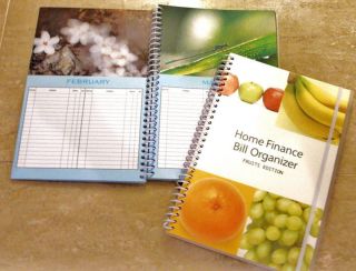 Home Finance Bill Organizer and PlanneFruit​s, Vegetables, and 
