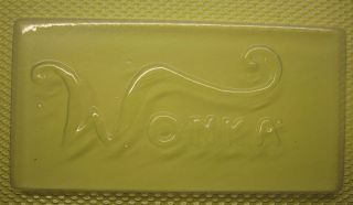 D46 NEW STYLE WILLY WONKA CHOCOLATE BAR CHOCOLATE PLASTER MOULD