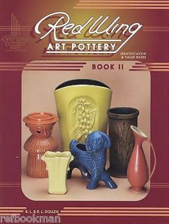 Red Wing RumRill Art Pottery Identification​–Patterns Marks Dates 