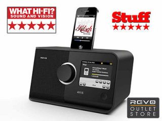 Revo AXiS Internet DAB/DAB+ Digital Radio with iPhone iPod Docking 