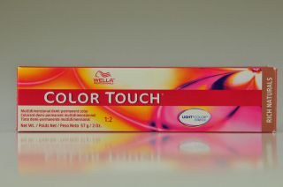 Wella Color Touch Rich Naturals Hair Color 12 Lots of Variations 