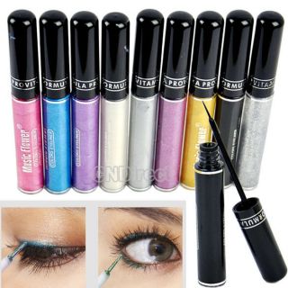 Waterproof Bright Multicolor Good Liquid Eyeliner Makeup Cosmetic Eye 
