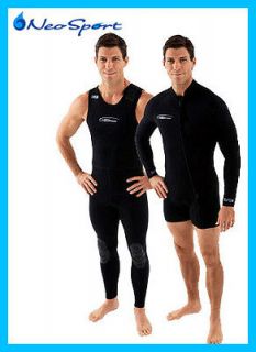 NeoSport 5mm 2 Piece Mens Wetsuit Combo Two Piece