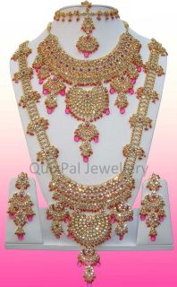 Jodha Akbar Wedding Jewellery Set 811 With Matha Patti