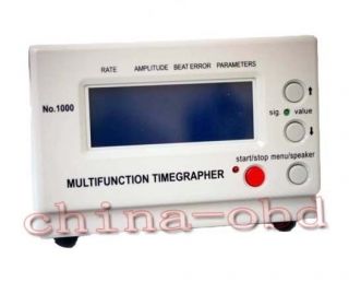 Multifunction Timegrapher NO. 1000 Watch Timing Machine Calibration 