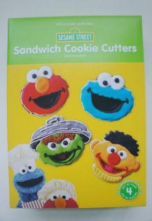 New Williams Sonoma Sesame Street Pancake Mold Cookie Cutters Cake 