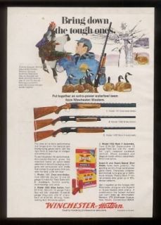 1971 Winchester Model 101 1500 1400 shotgun print ad