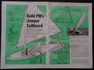 13 6 Sailboard Jumper DIY How To PLANS easy build $ave