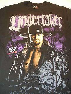 wwe undertaker shirt in Clothing, Shoes & Accessories