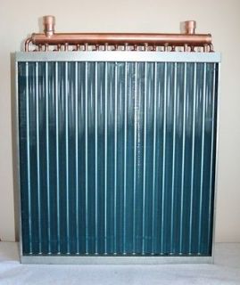   Wood Furnace Boiler Heat Exchanger 12x12 / Water to Air Heat Exchanger