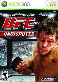 UFC UNDISPUTED XBOX 360 WRESTLING VIDEO GAME TESTED WORKS
