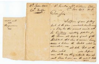   Wayne, Mad Anthony Revolutionary War written letter dated 1782