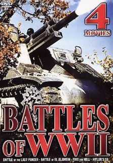 Battles of World War II   Four Movie DVD Set DVD, 2003, 2 Disc Set 