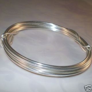 Sterling Silver Filled Round Wire 14 gauge 6 ft 1.5 mm