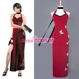   Evil 5  Ada Wong dress PIPAO Movie Costume cosplay Tailor made [G837