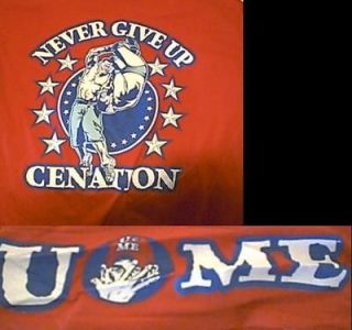 John Cena Persevere Long Sleeve T Shirt Large New Without Out Tags WWE