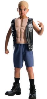 WWE STONE COLD STEVE AUSTIN Deluxe COSTUME Small 4 6 Child Boys Muscle 