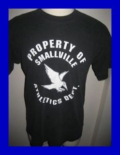Property of Smallville Athletic Department Well Worn Trashed T Shirt L