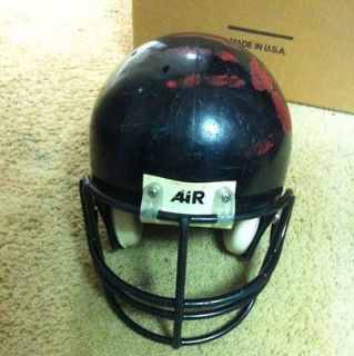 black football helmet in Sporting Goods