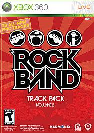 Rock Band Track Pack   Volume 2 Xbox 360, 2008