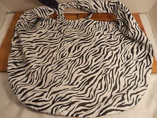 zebra print book bags