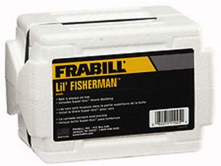 New Frabill Lil Fisherman Super Gro Worm Bedding Holds 2 Dozen 