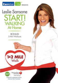 Leslie Sansone Start Walking at Home 1 2 Mile Walk DVD, 2011