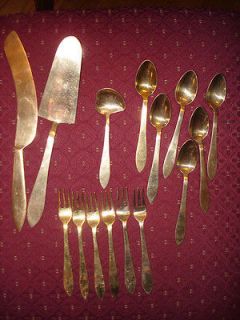   FLATWARE THAILAND 15 PIECES SPOONS FORKS CAKE KNIFE JELLY SPOON