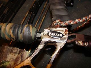 CUSTOM OUTFITTED PARKER BLACKHAWK COMPOUND BOW NEW IN CASE