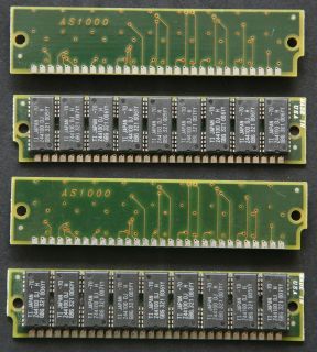   Kit 4x 4MB 30pin 30 pin SIMM Vintage Memory for Amiga/Atari/Ma​c/PC